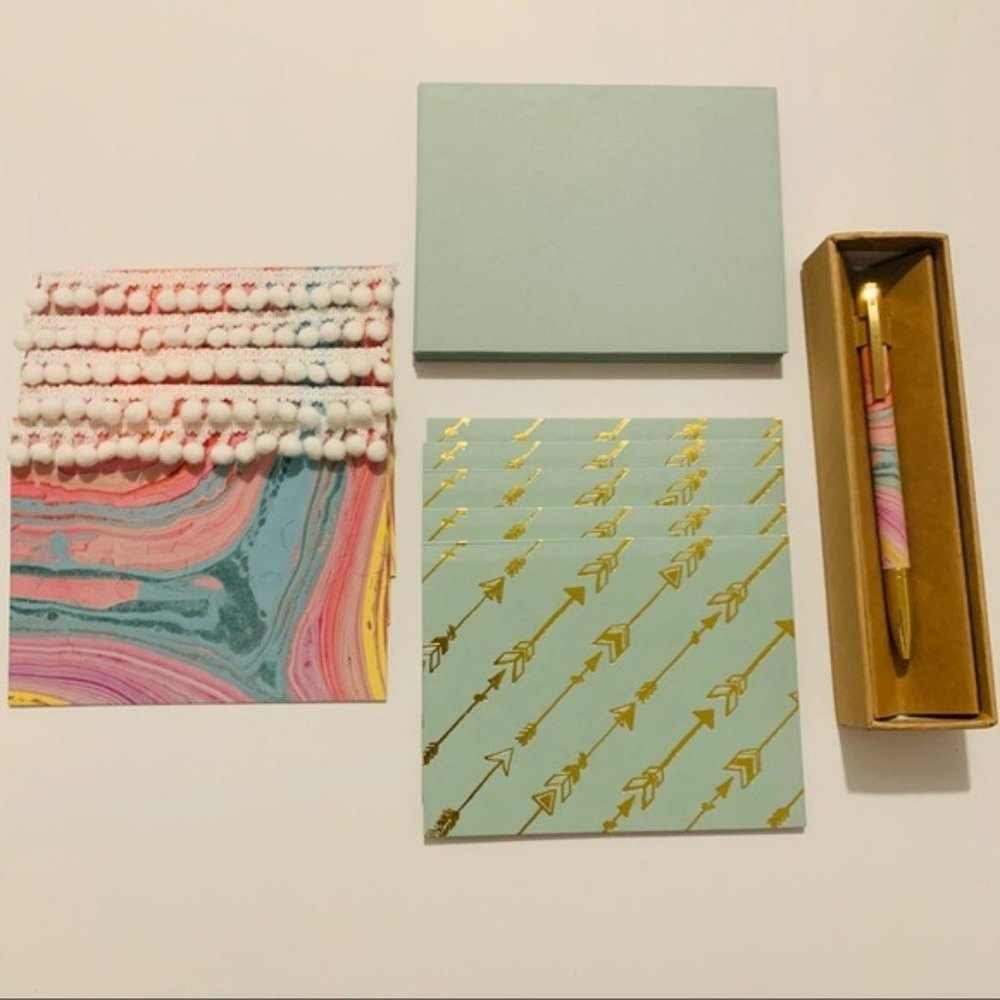 Paperchase | Stationery Set | Notecards & Pen